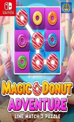 Magic Donut Adventure: Line Match 3 Puzzle Nintendo Switch