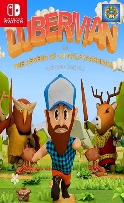 Luberman and The Legend of Animals Warriors-Platformer Game 2022 Nintendo Switch