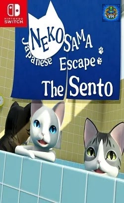 Japanese NEKOSAMA Escape The Sento Nintendo Switch
