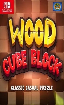 Wood Cube Block: Classic Casual Puzzle Nintendo Switch