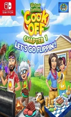 Virtual Families Cook Off: Chapter 1 Let's Go Flippin' Nintendo Switch