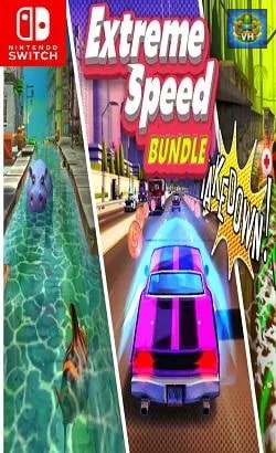 Extreme Speed Bundle Go! Fish Go! Adrenaline Rush, Jet Ski Rush Nintendo Switch