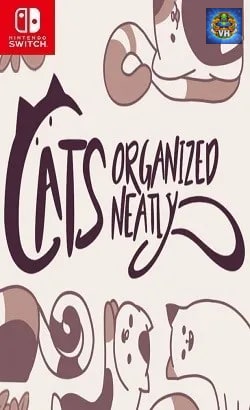 Cats Organized Neatly Nintendo Switch