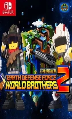 地球再次變四方!? 數位方塊地球防衛軍2 Nintendo Switch