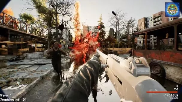 Zombie Cam Body Cam Shooter Nintendo Switch - ảnh màn hình 1