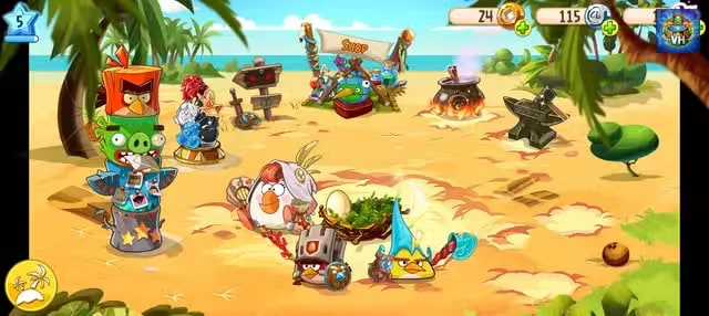 Angry Bird Epic All Stars (Port) Nintendo Switch - ảnh màn hình 1