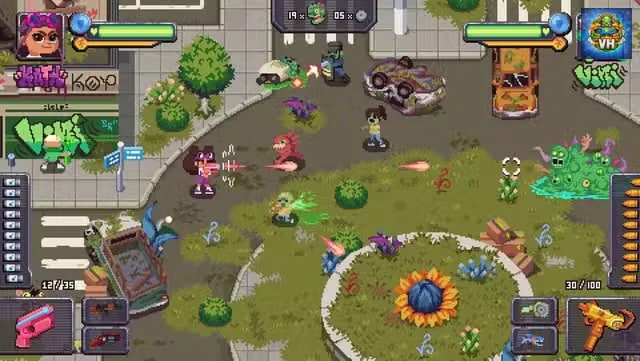 Ghetto Zombies: Graffiti Squad Nintendo Switch - ảnh màn hình 1