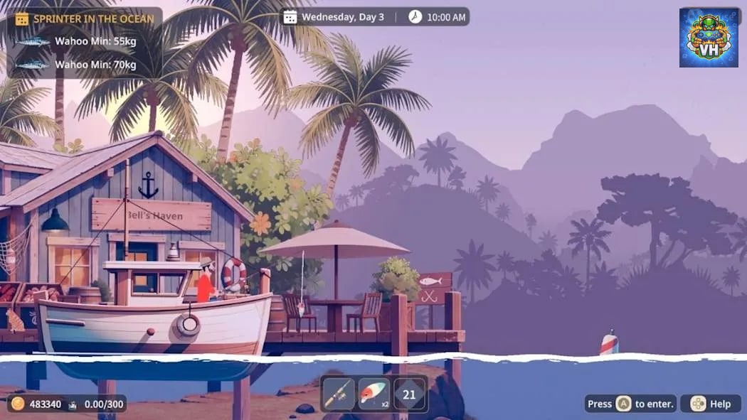 Fishing Valley Remastered Nintendo Switch - ảnh màn hình 1