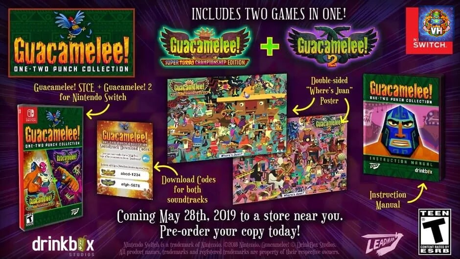 Guacamelee! One-Two Punch Collection Nintendo Switch - ảnh màn hình 1