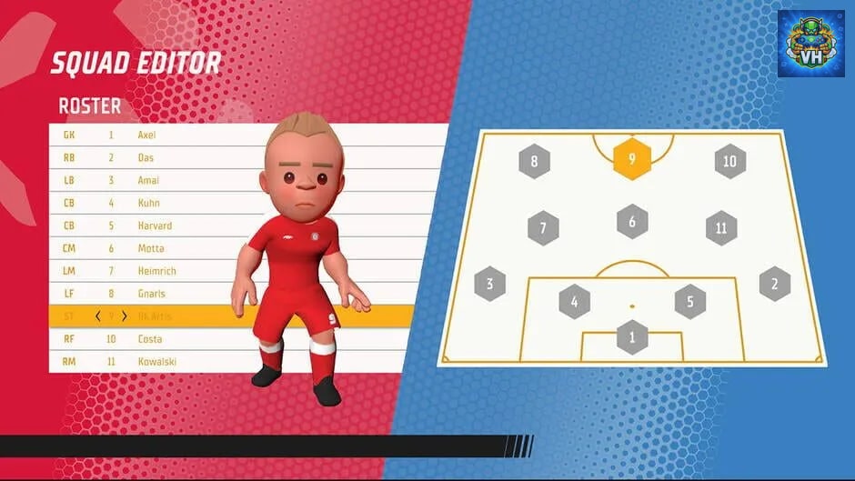 Super Soccer Blast: America VS Europe Nintendo Switch - ảnh màn hình 1