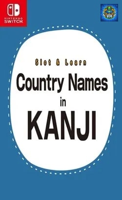 Slot & Learn Country Names in KANJI Nintendo Switch