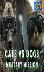 Cats VS Dogs Military Mission Nintendo Switch