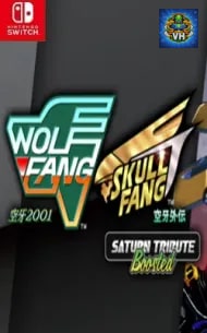 Wolf Fang Skull Fang Saturn Tribute Boosted Nintendo Switch
