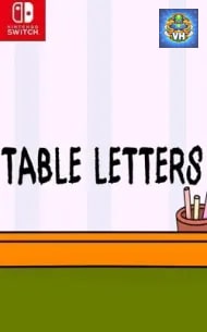 Table Letters Nintendo Switch