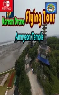 Korean Drone Flying Tour Anmyeon Temple Nintendo Switch
