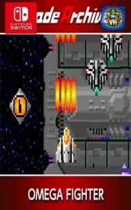 Poster Arcade Archives OMEGA FIGHTER Nintendo Switch