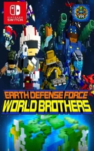 Poster EARTH DEFENSE FORCE꞉ WORLD BROTHERS Nintendo Switch