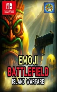 Poster Emoji Battel Field Island Warfare Nintendo Switch