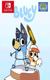 Poster Bluey’s Quest For The Gold Pen Nintendo Switch