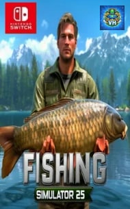 Poster Fishing Simulator 2025 Nintendo Switch