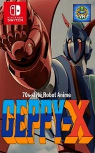 Poster 70S-Style Robot Anime Geppy-X Nintendo Switch