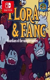Poster Flora & Fang: Guardians Of The Vampire Garden Nintendo Switch