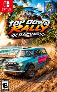 Poster Top Down Rally Racing Nintendo Switch