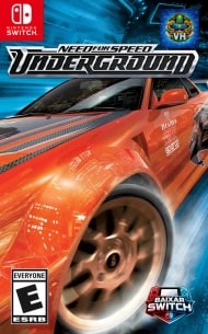 Poster Need For Speed Underground (Port) Nintendo Switch
