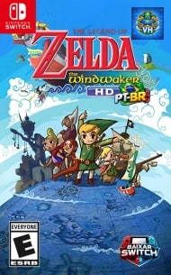 Poster The Legend Of Zelda The Wind Waker HD (Port) Nintendo Switch