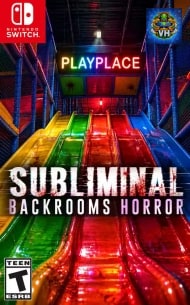 Poster Subliminal Backrooms Horror Nintendo Switch