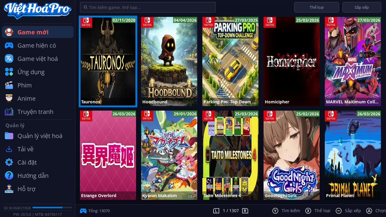 Game Mới
